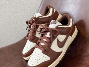 Nike Dunk Low Retro "Cacao Wow" (Sail / Cacao Wow - Coconut Milk) - Premium Leather Sneakers