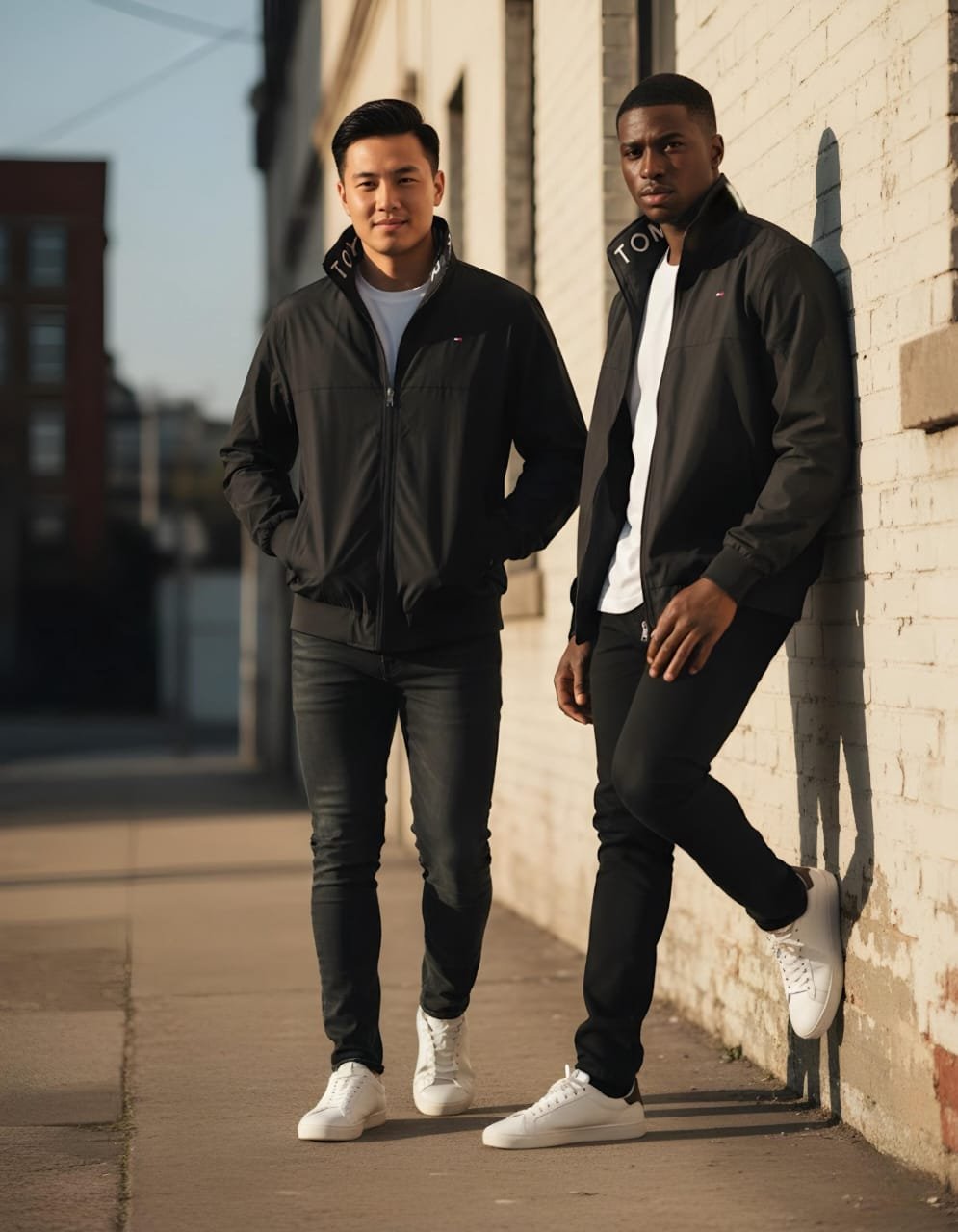 Tommy Hilfiger Men's Waterproof Jacket with Ribbed Cuffs & Collar Logo - Image 2