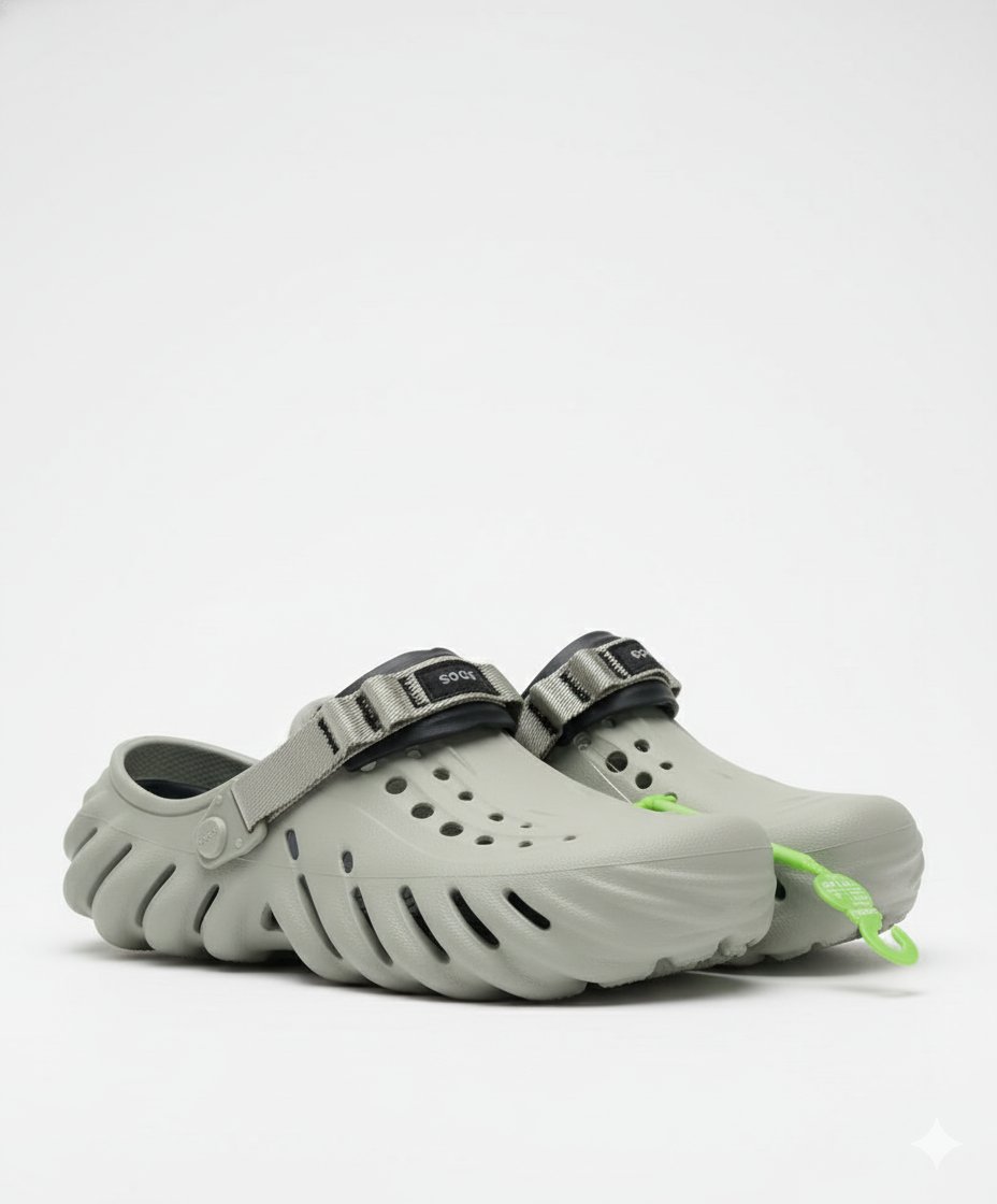 Crocs Echo Clog – Lightweight Street-Style Unisex Clog with Ventilation & Pivot Heel Strap - Image 4