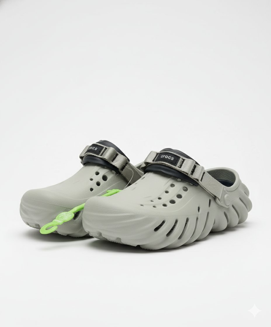 Crocs Echo Clog – Lightweight Street-Style Unisex Clog with Ventilation & Pivot Heel Strap - Image 2
