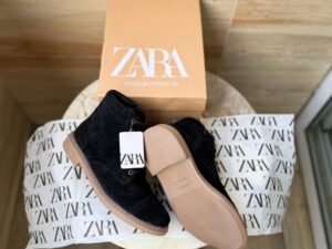 Men's Classic Suede-Finish Ankle Boots with Side Zipper