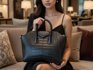 Givenchy Antigona leather bag black large size