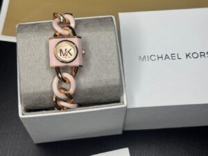 Michael Kors ceramic bracelet watch for women
