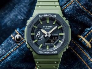 G Shock GA 2100 shock resistant sports watch